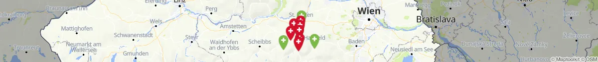 Map view for Pharmacies emergency services nearby Eschenau (Lilienfeld, Niederösterreich)